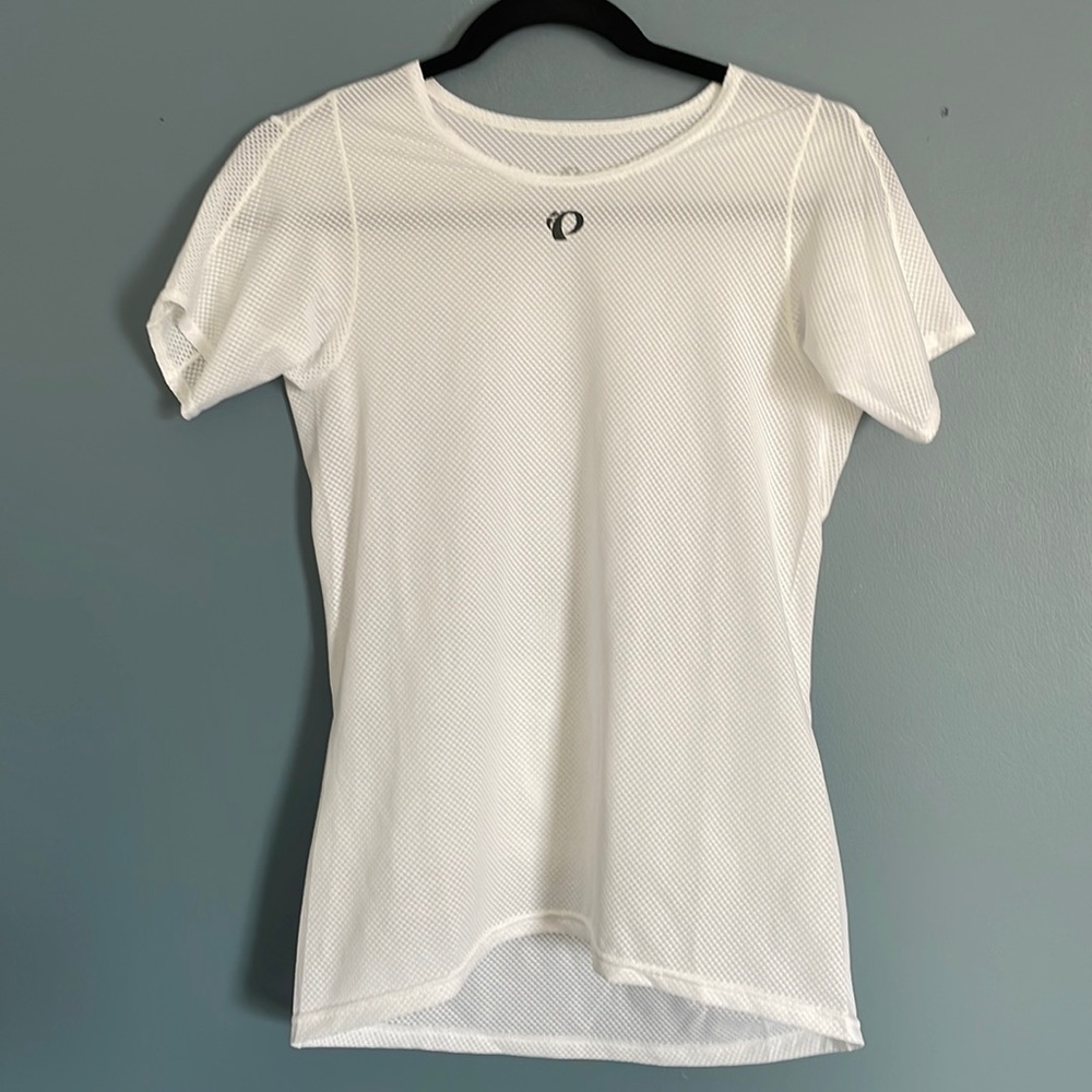 Pearl Izumi Women's Cargo Cycling Baselayer with Pockets White, Large